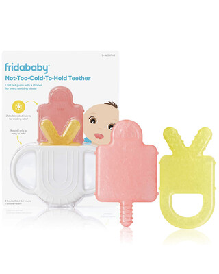 Fridababy - Not Too Cold To Hold Bpa Free Silicone Teether